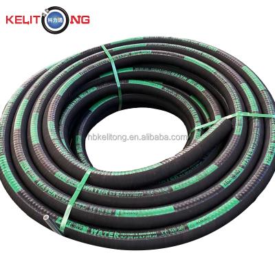 China High Temperature High Temperature Industrial Rubber Water Hose Flexible Gasoline Oil Delivery Hose Water Air Resistance Rubber Hose for sale