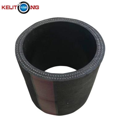 China Industrial Fabric Braid Abrasion Resistance Rubber Cable Water Suction And Discharge Rubber Hose/Water Air/Steam Hose for sale