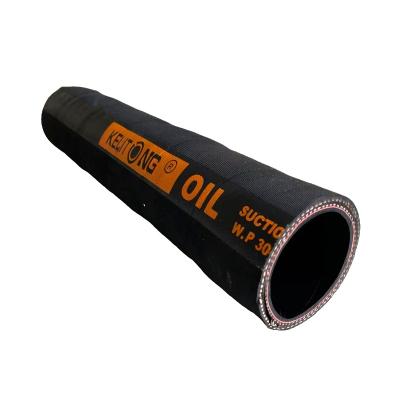 China Gasoline Industrial Rubber Diesel Fuel Oil Abrasion Resistance Hose Pipe Oil Suction And Delivery Rubber Hose for sale