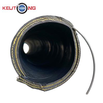 China High Pressure Oil Gasoline Rubber Flexible Rubber Hose Pipe Abrasion Resistance Industrial Rubber Suction Hose for sale