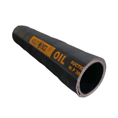 China Abrasion Resistance Oil Suction Delivery Hose Anti-static Reinforced High Pressure Gasoline And Oil Hose In NBR Rubber Hose for sale