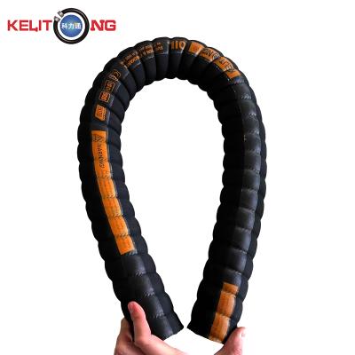 China High Pressure Resistant Rubber Oil Gasoline Hose Abrasion Resistance Oil Delivery Rubber Hose Industrial Rubber Hose for sale