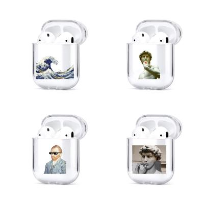 China CoverpcHard Hot Selling Retro Creative Funny Cartoon Earphone Protector Painted For Earphone Cover for sale