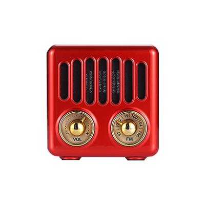 China Retro heart yes new girlish little girl's cute new heart loudspeaker speaker card foreign trade product outdoor electronic customization for sale