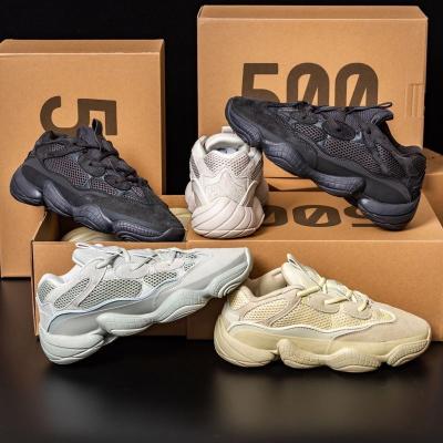 China Fashion Trend High Quality Men's Style Walking Shoes Women Fashion Designer 500 Sneakers Yezzy Sports Shoes For Men for sale