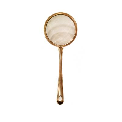 China Sustainable Durable Using Cheap Price Golden Kitchen Tools Stainless Steel Filter Spoon Strainer for sale