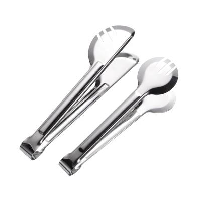 China Sustainable Wholesale Multi-functional Kitchen Buffet Tongs For Salad Fruit Vegetable Food Meat Tong for sale