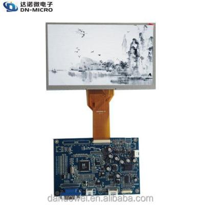 China Wholesale 7 inch 800*480 tft lcd module with DN-D102AT Ver: 1.00 power card 128.8(W)*85.4(H)*16.0(D)mm for sale