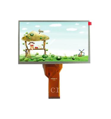 China high quality 7 inch TFT LCD module with 800*480 resolution LCD screen 7