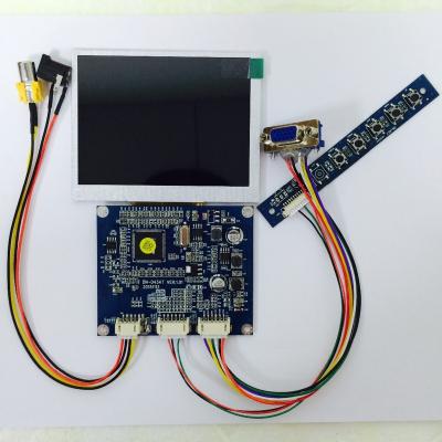 China 4 inch lcd display module with 4 inch VGA/CVBS input control board for sale