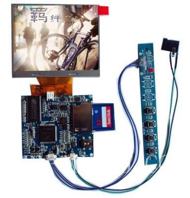 China Factory TFT 3.5 Inch LCD Panel With 3.5 Inch SD MP3/MP4 Card for sale