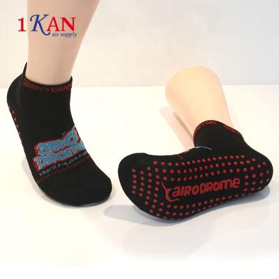 China Antibacterial Kids Soft Play Non Slip Low Cut Playground Socks Men Socks for sale