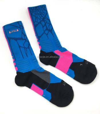 China Breathable Cheap Basketball Socks, High Quality Soccer Socks, Custom Wholesale Socks for sale