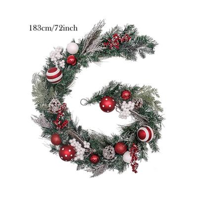 China Eco-friendly Cheap Price Eco-friendly Home Holiday Christmas Door Artificial Wreath For Decoration for sale