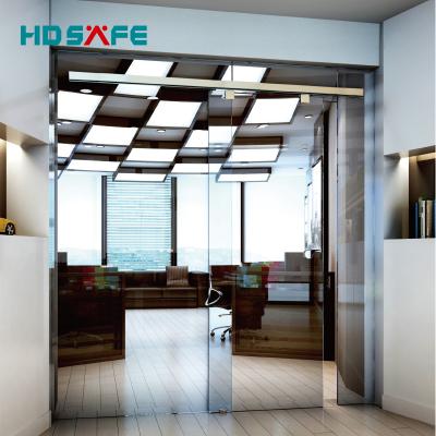 China Nickel> 8% sus 304 or 316 stainless economical interior used 12mm frameless tempered glass sliding door for sale