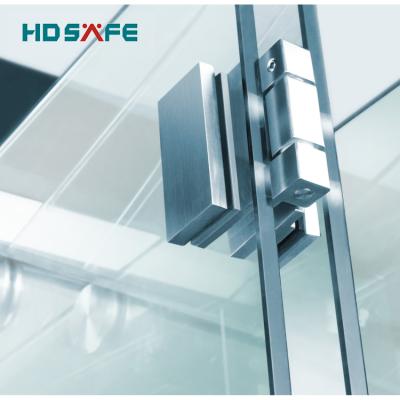 China Modern Frameless Office Bi-folding Top Hung Sliding Folding Door System for sale