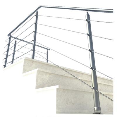 China Modern Indoor Stainless Steel Stairs , Railings Stainless Steel Porch Post for sale