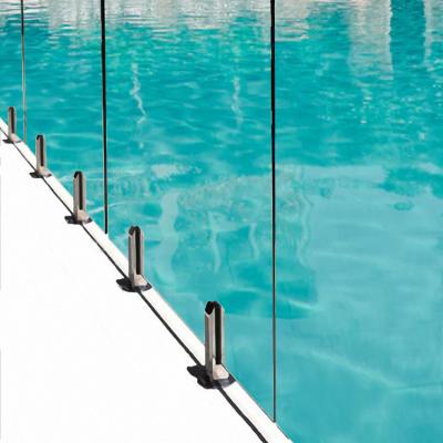 China Frameless Spit Balustrade Stainless Steel Balcony Deck Modern Decorative Outdoor Glass Balustrade System / Frameless Mounted Spit Glass Balustrade for sale