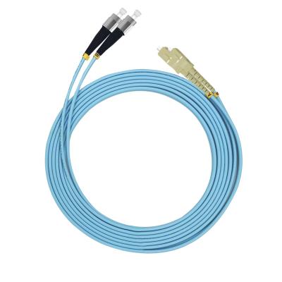 中国 FTTX Systems 10Gb / Gigabit LC-LC UPC Dual PC Duplex OM3 2.0 Optical Fiber Patch Cable 販売のため