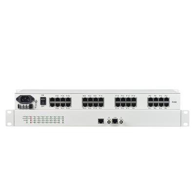 中国 High Quality Fiber Optic Multiplexer Voice Pots Dual Device 30 Telephone Telecommunication PCM Power 販売のため