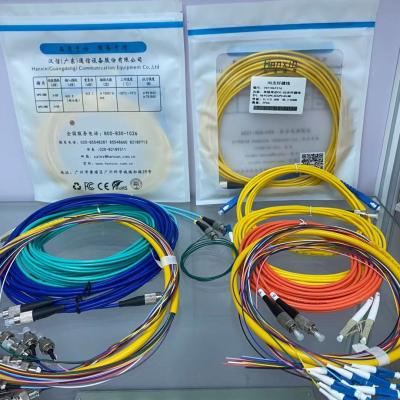 China High quality telecom communication no moq factory supply fiber optic FC-FC single-core pigtails for sale