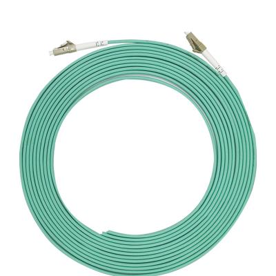 China FTTX Systems Dual Core OM3 LC SC FC APC Fiber Optic Cable Pigtail Multimode Laser Diode Te koop