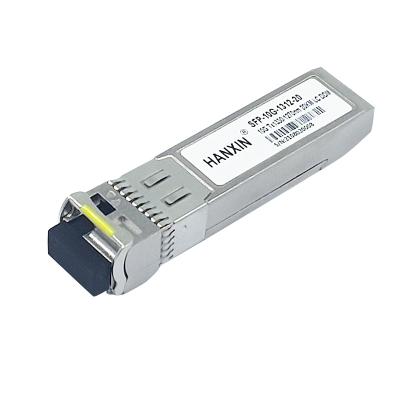 中国 FTTX Network 10G SFP Singlemode Single-Fiber Optical Transceiver SFP-10G-1312-20 Module 販売のため