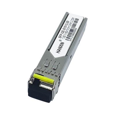 中国 FTTX Network Single Fiber 1.25g 1550/1310nm SFP Transceiver Module 販売のため