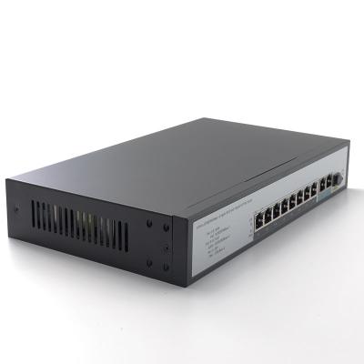 中国 FTTX 8 network HX308GP-2G1SFP outdoor industrial 8 ports 10/100/1000M poe switch 48V Ethernet network switch 販売のため