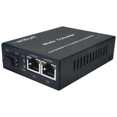 Китай FTTX Network SFP Connector Type Media Converter Multimedia Fiber Optic Mini Media Converter продается