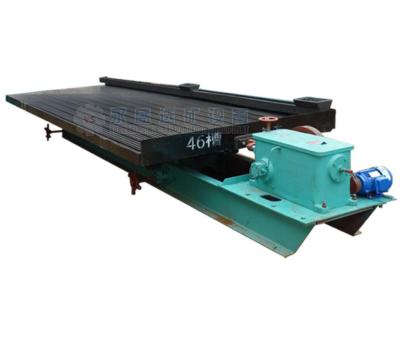 China E-waste 1-5 tons scaled down rock mineral separator shaking table for washing gold separating machine reduction plant for sale