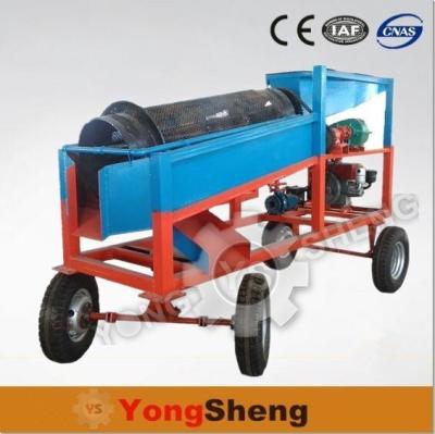 China Alluvial gold washing sieving machine mobile gold ore washing plant, trommel for sale, screening machine for sale