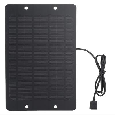 China Easy Installation Mini Solar Panel - High Performance USB Solar Panel Charger 5v 6w Monocrystal for sale