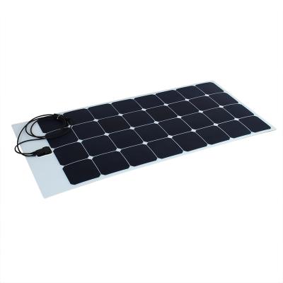 China Easy Installation 30W Solar Panel l Waterproof Portable 12V Solar Panel, Flexible Dish Solar Panel Charger Output Dual Usb for sale