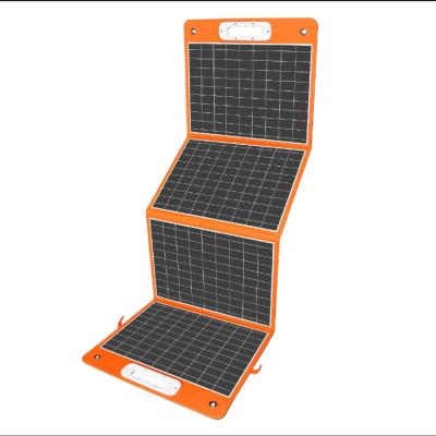 China Easy Installation 18V/100W Foldable Solar Panel, Portable Solar Charger with DC Output, PD Type-C/QC3.0 is Suitable for Mobile Phones and Tablets for sale