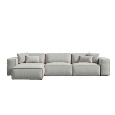 China New Design Living Room Modular Modern Velvet L-Shape Sectional Sofa. for sale