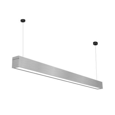 China Modern Aluminum Profile LED Linear Pendant Light For T8 Tube for sale