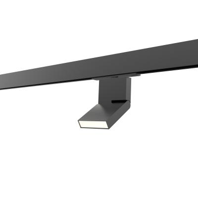 China Modern Black Linear Magnet Led Track Light For Track Lighting System for sale