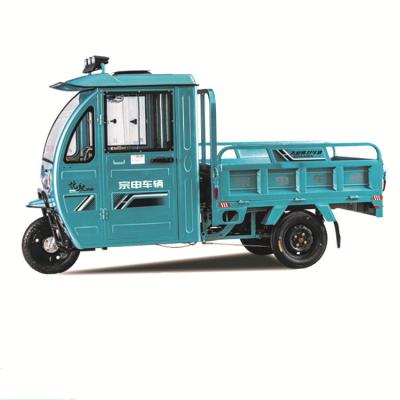 China 2022 Cargo Electric Green Power Cargo Tricycles Electric Cargo For Adults Three Wheel 60V1200W for sale