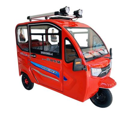 China New Designed Electric Tricycle 60V800W 18MOS Three Closed Wheel China Passenger Electric Tricycle New Adults for sale