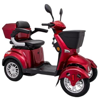 China Passenger Mobility Scooter Adjust Single Seat 4 Wheel Electric Mobility Scooters Differential Motor 60V500W for sale