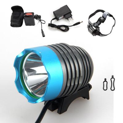 China Multifunctional Rechargeable 2500 Lumen CREE XM-L T6 Bike Light Torch for sale