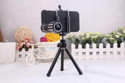 China Aluminium 12X Zoom Mobile Telescope Lens , Angle View 90 Degree for sale