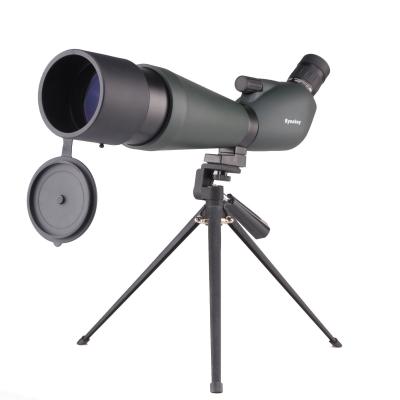 China Durable Fog Proof Reflector 20 - 60x 80MM Zoom Spotting Scope with Tripod Bag for sale