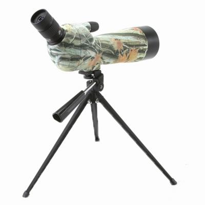 China Telescope Camo Tripod Angled 20 - 60x60 Spotting Scope , Field Angle 2.1 - 1.1 Degree for sale