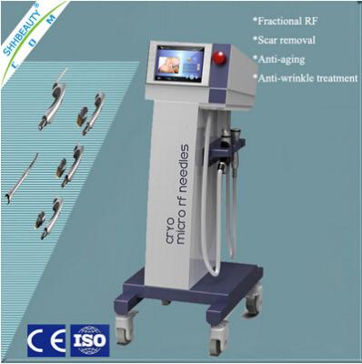 China Vertical Radio Frequency Machine for Skin Tightening with Microneedle for sale