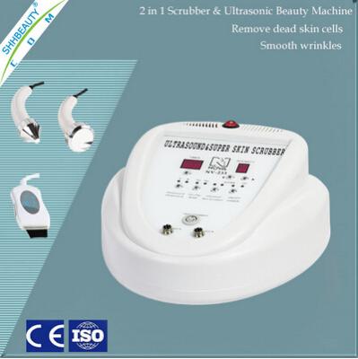 China Diamond Microdermabrasion Machine facial skin scrubber and ulthasonic for sale