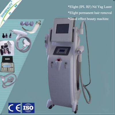 China SH1.0 Multifunction beauty machine Elight IPL RF yag laser hair removal machine for sale