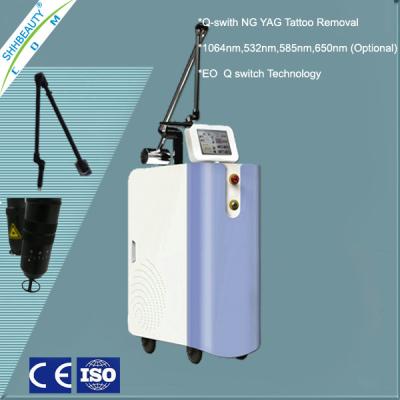 China SH354 q switched nd yag laser machine 1064nm 532nm 585nm 650nm tattoo removal for sale