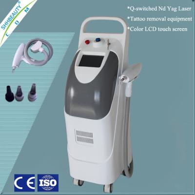 China SH355 white 1064nm Q Switched nd yag laser colors tattoo removal machine for sale